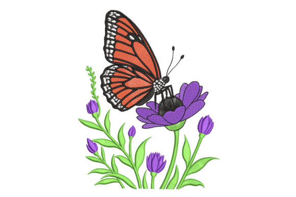 Butterfly on Blooms – Spring: A Designer’s Take for Boutique Apparel