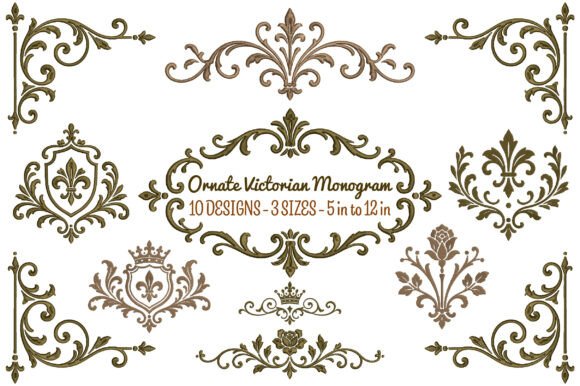 Mini Ornate Victorian Monogram Bundle Review