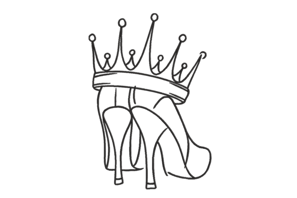 Queen Line Art: A Designer’s Review for Boutique Sweatshirt Embroidery