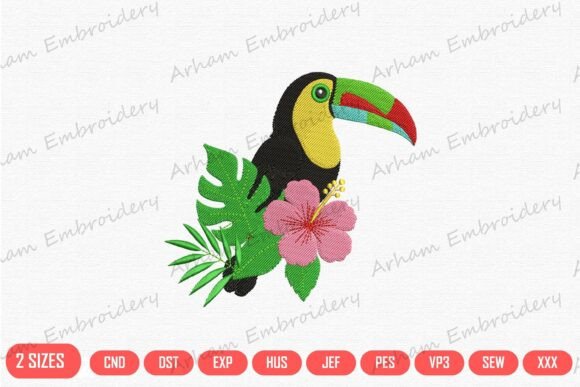 Tropical Toucan Island Paradise